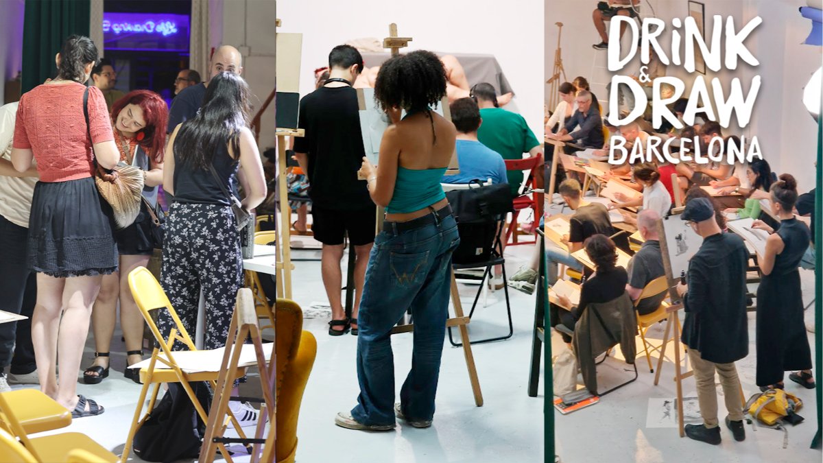 Life Drawing Barcelona (Drink & Draw)